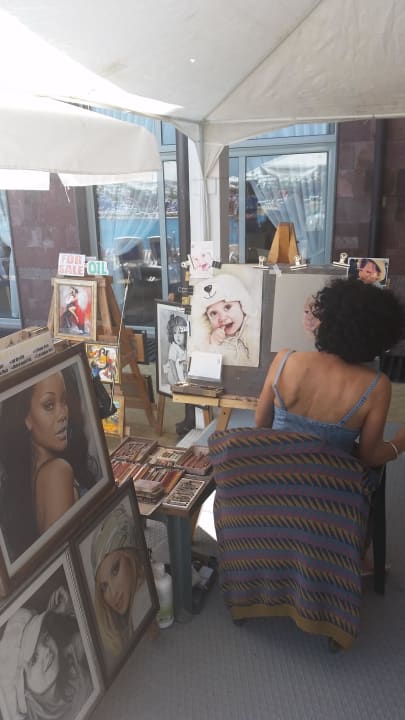 Portraits malen Sol Luna Bay