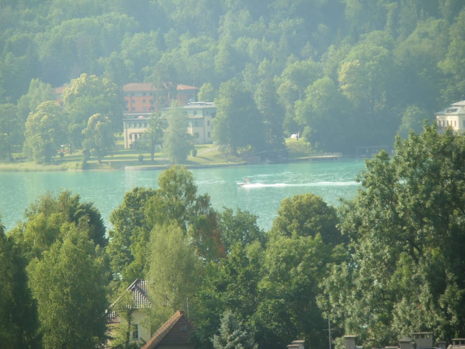 Ausblick vom Balkon Hotel Garni Wurzer
