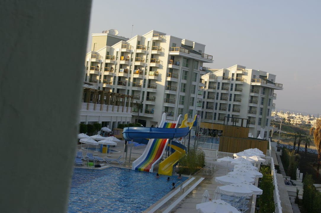 Ausblick aus dem Zimmer 1207 im Lila Haus Royal Atlantis Spa & Resort