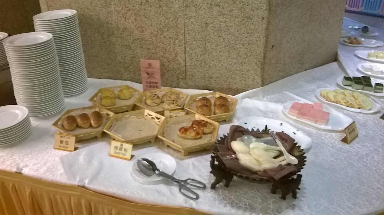 Frühstücksbuffet Nankang Grand Hotel