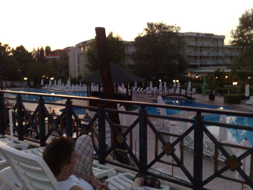 Blick vom Sonnendeck DAS Club Hotel Sunny Beach