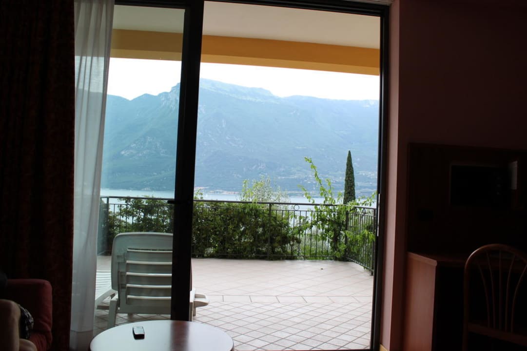 Wunderschöner Ausblick vom Bett Hotel Mercedes