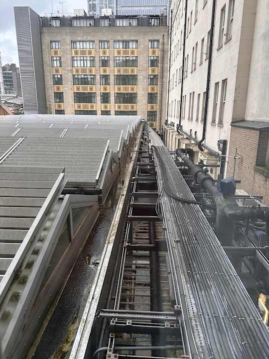 Ausblick Hilton London Paddington