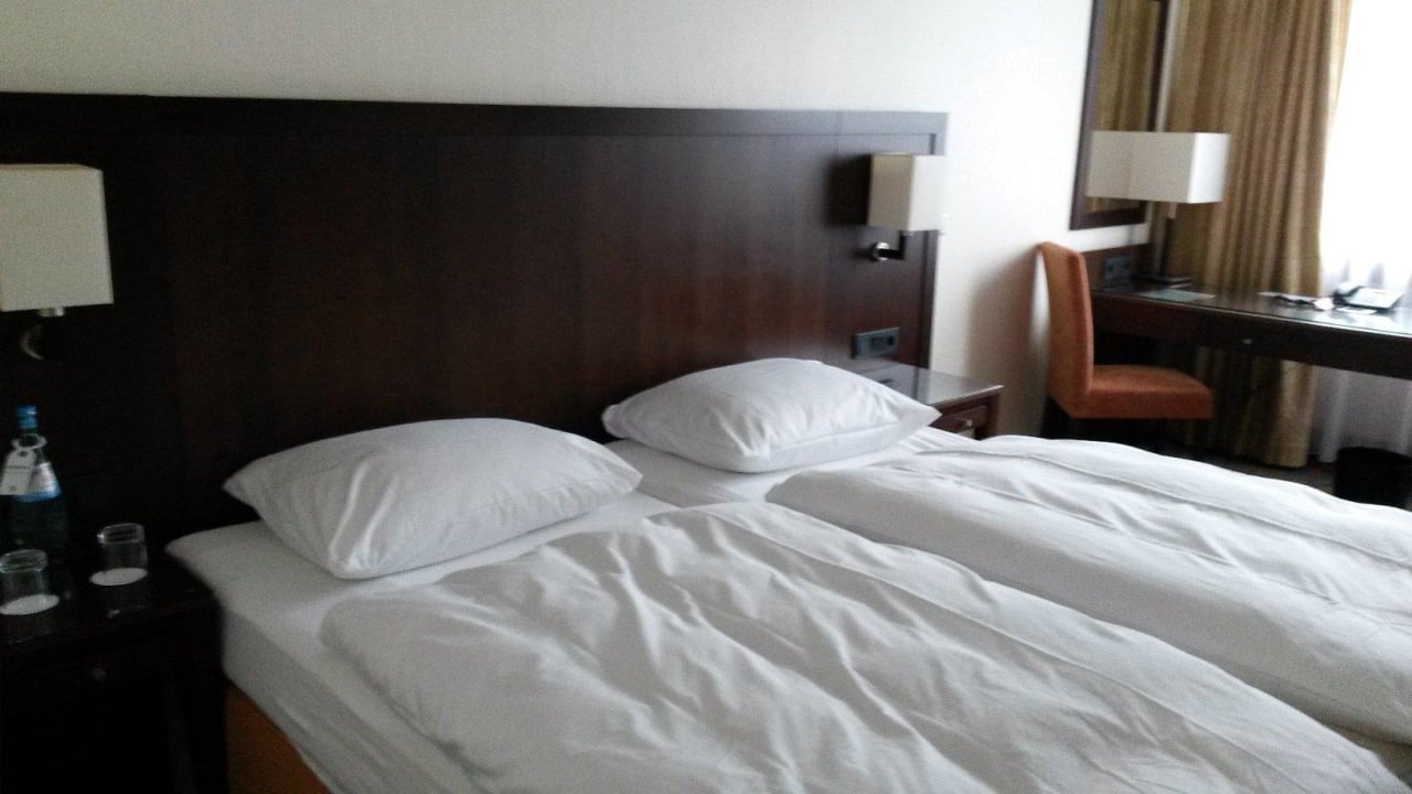 Zimmer Doppelbett Best Western Hotel Trier City