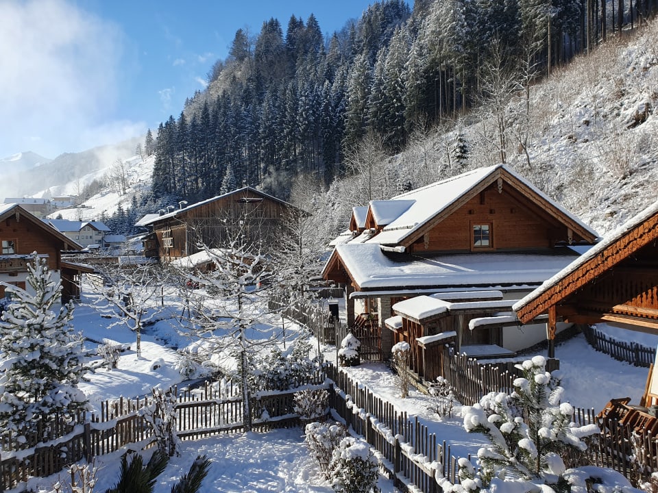 Außenansicht Feriendorf Holzleb'n