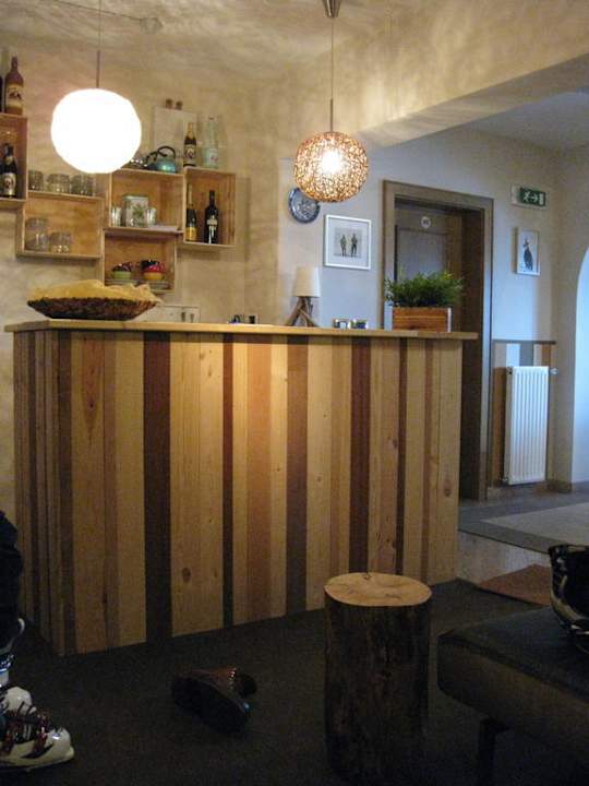 Rezeption Hotel Garni Ortles Angelo