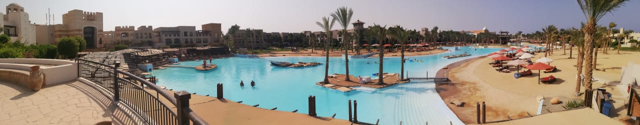 Ausblick Pickalbatros Palace Hotel-Port Ghalib