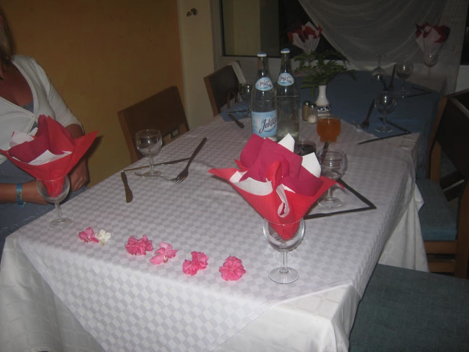 Tischdeko Calimera Yati Beach