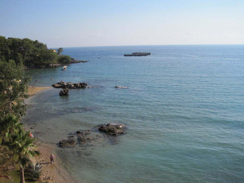 Meerblick zur kleinen Bucht Top Hotel