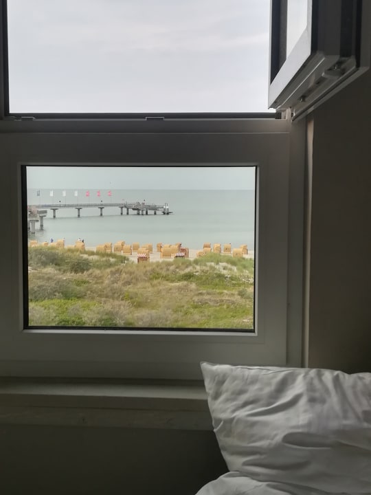 Ausblick Bretterbude Heiligenhafen