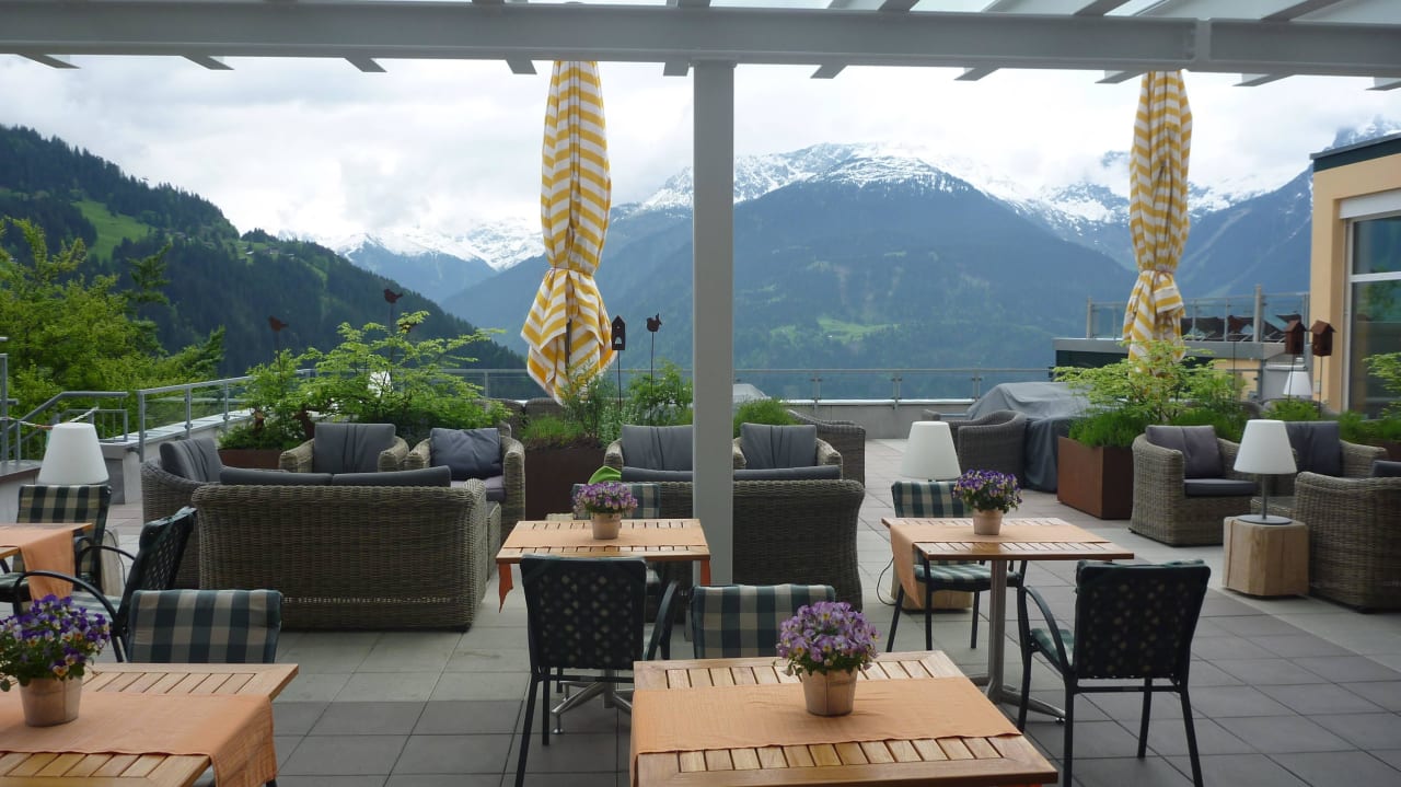 Terrasse Hotel Fernblick Montafon