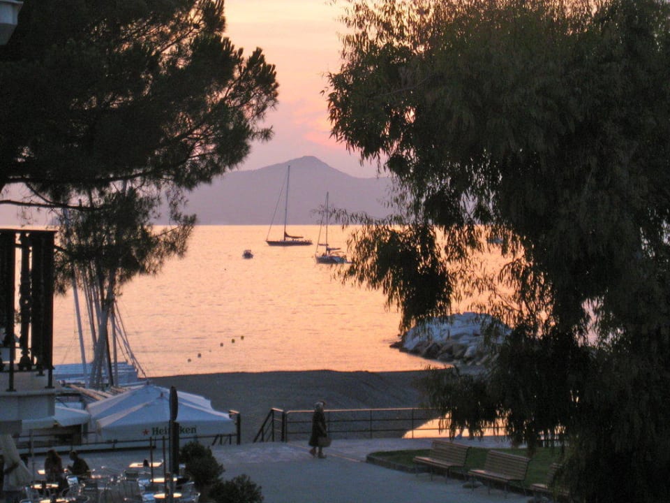 Blick aus dem Zimmer Hotel Grande Albergo