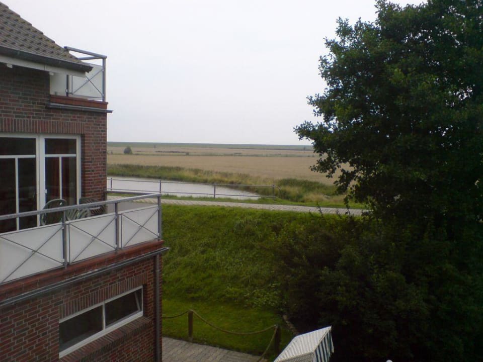 Blick aus dem Fenster Hotel Fährhaus