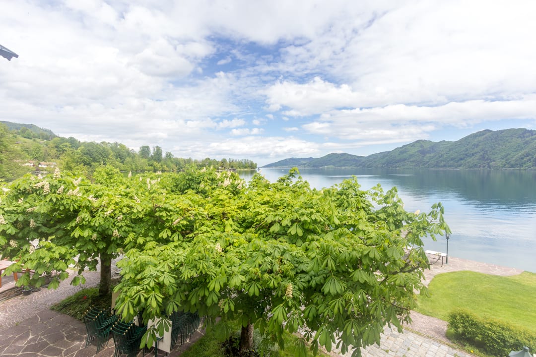 Ausblick Hotel Stadler am Attersee