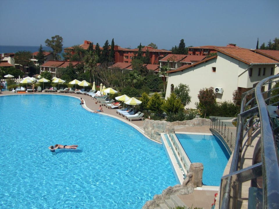 Ausblick von der Terrasse Horus Paradise Luxury Resort & Club