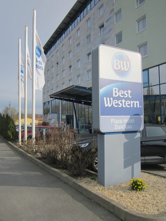 Außenansicht Best Western Plaza Hotel Zwickau