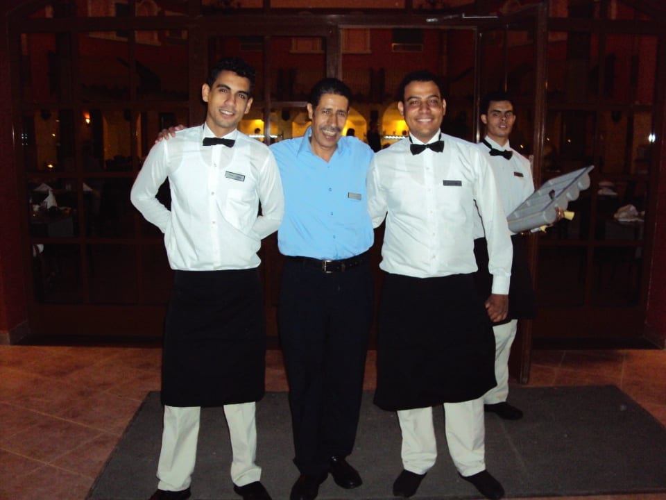 Die besten Kellner Ramadan S., Omar S., Mohamed E. Pickalbatros Jungle Aqua Park Resort - Neverland Hurghada