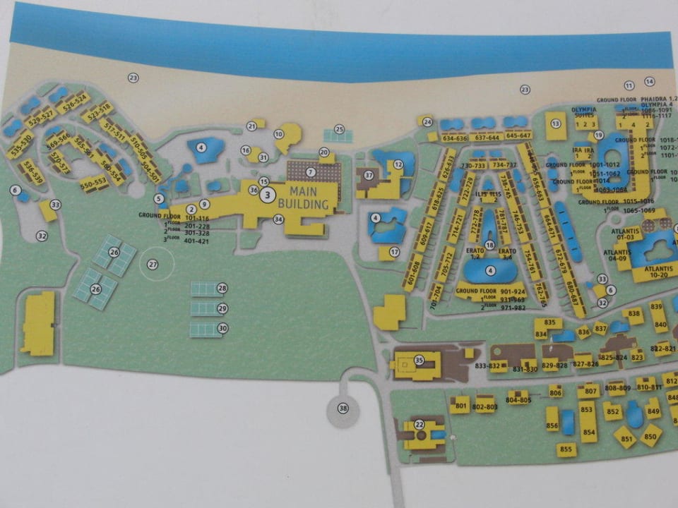 Übersicht über die Anlage Aldemar Olympian Village