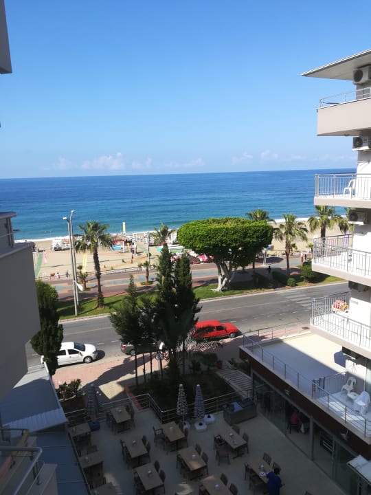 Ausblick Kleopatra Celine Hotel