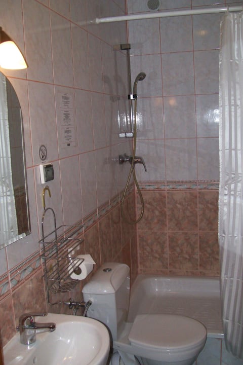 Badezimmer im Haus Eichendorff Dębowy Dwór