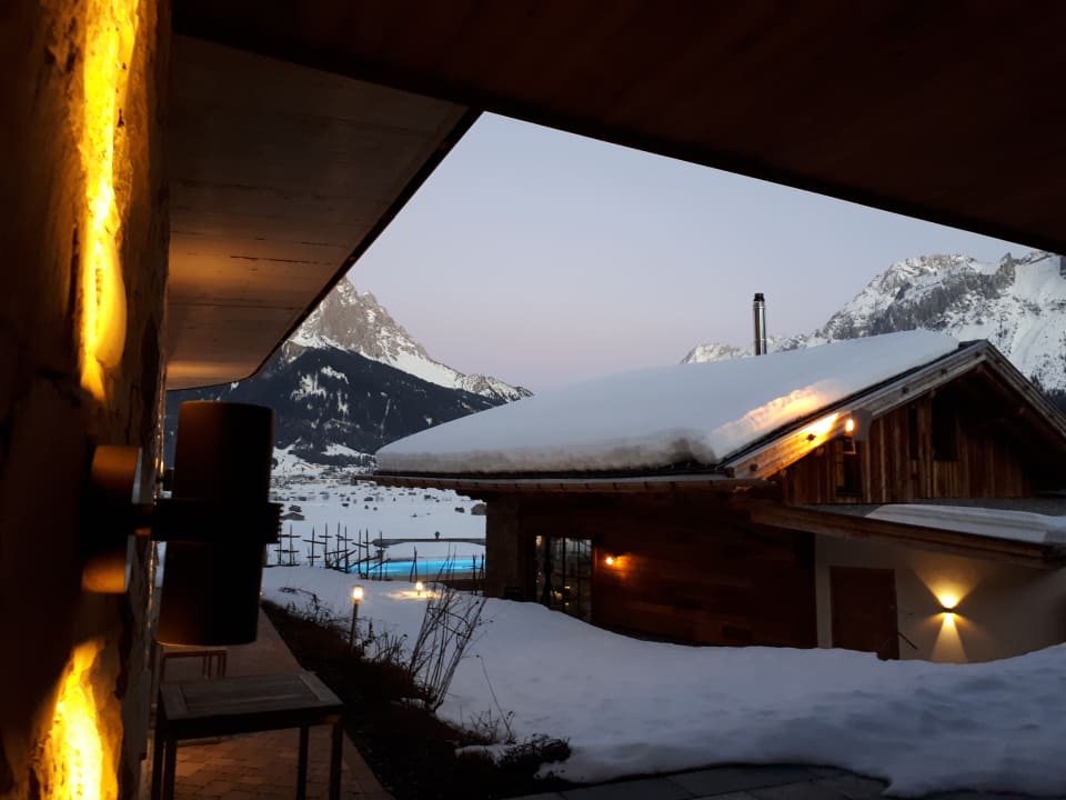 Ausblick Hotel Post Lermoos