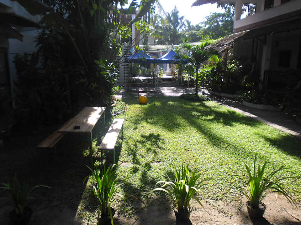 Die Gartenanlage Hotel Boracay Kite Resort Windpia