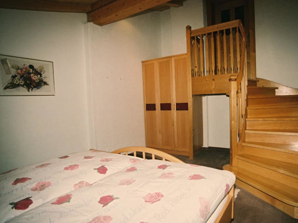 Schlafzimmer Apartment Violett Apartmenthaus Edelberg