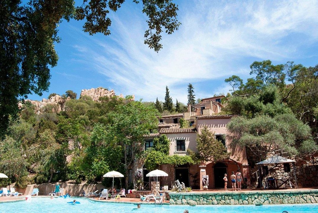Aussicht vom Pool Arbatax Park Resort - Borgo Cala Moresca