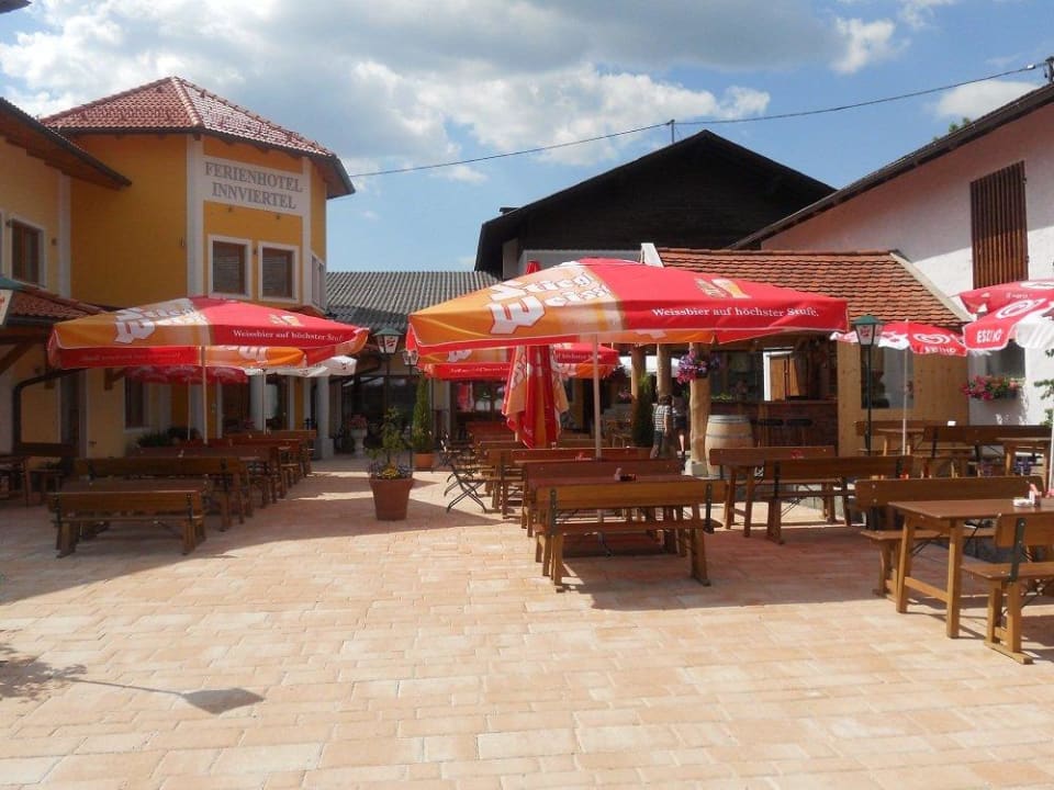 Gemütlicher Hofgastgarten Ferienhotel Innviertel
