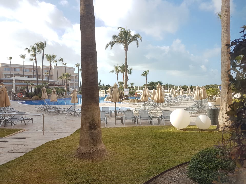 Ausblick aus dem Fitnessraum Hipotels Playa la Barrosa