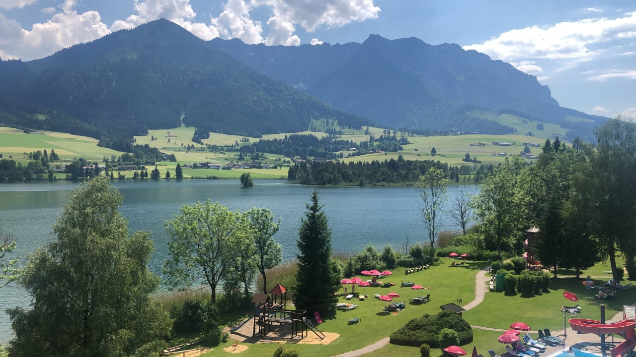 Ausblick Hotel Bellevue am See