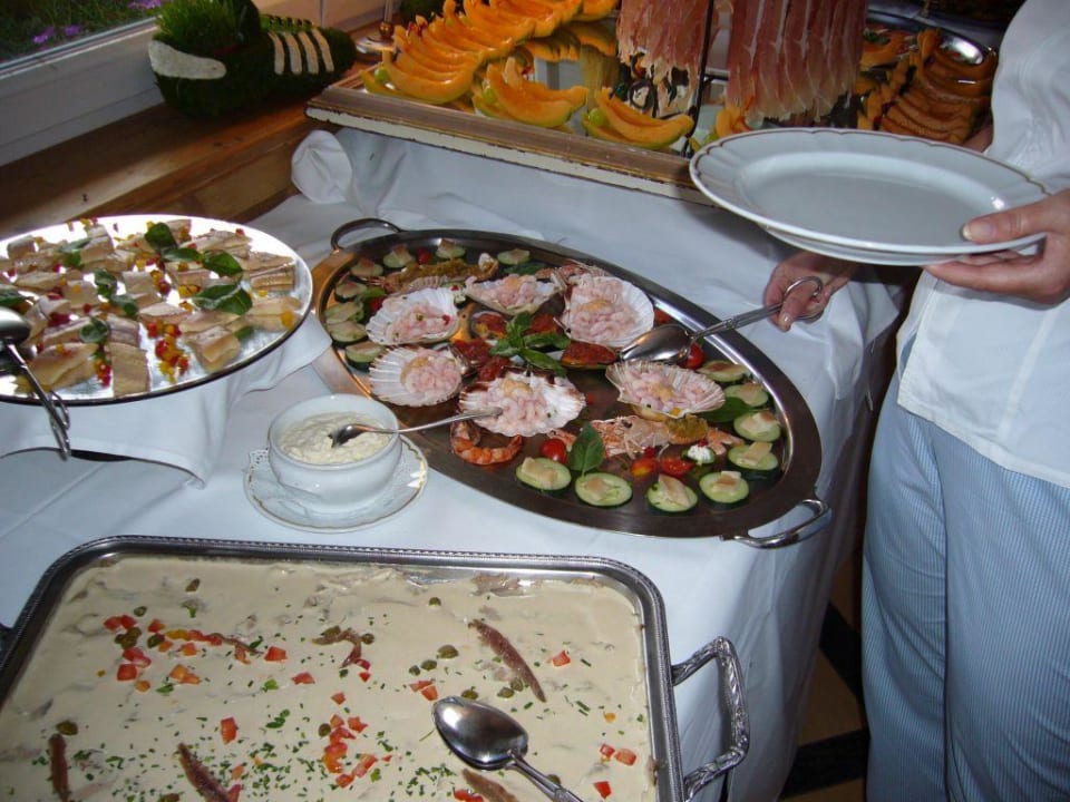 Kleiner Ausschnitt vom Vorspeisenbuffet Sonnen Resort