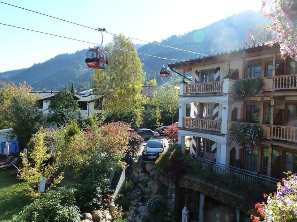 Ausblick  Hotel Kaiserhof Kitzbühel