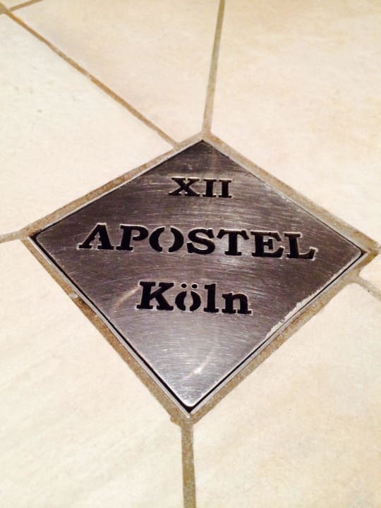 Originell - Abfluss in der Dusche XII Apostel Hotel Albergo