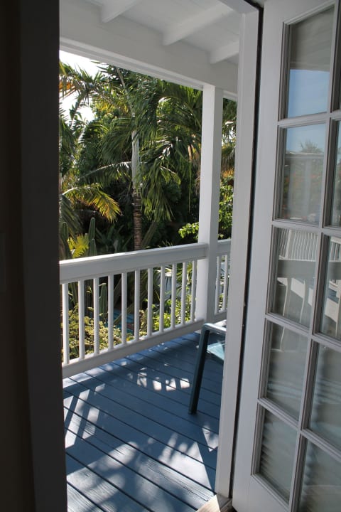 Ausblick auf die Terrasse Hotel Azul Key West