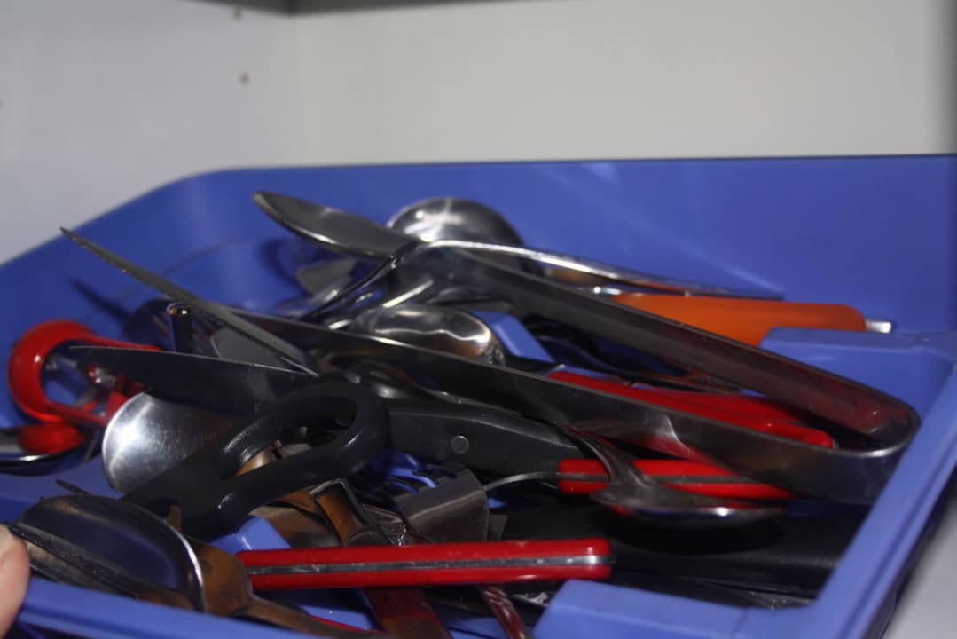 Geschirr in der Küche Ferienhaus Lahnblick