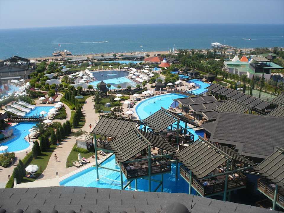 Some more of the view from the balcony Limak Lara Deluxe Hotel & Resort