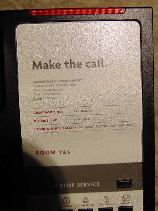 Sonstiges Hotel Crowne Plaza Changi Airport