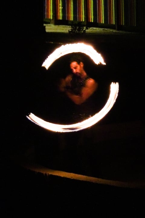 Feuershow Pickalbatros Alf Leila Wa Leila Resort - Neverland Hurghada