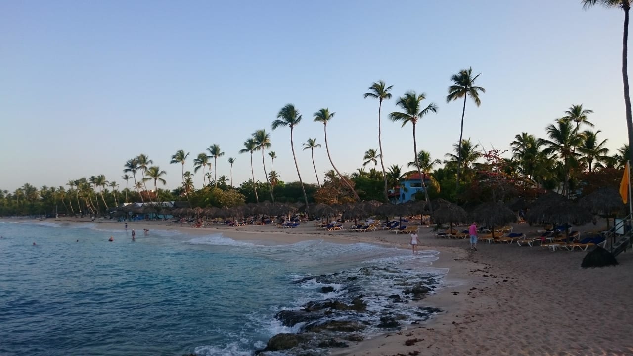 Strand am frühen Morgen Iberostar Selection Hacienda Dominicus