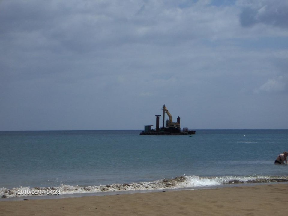 Baustelle Strand La Geria Hipotels La Geria