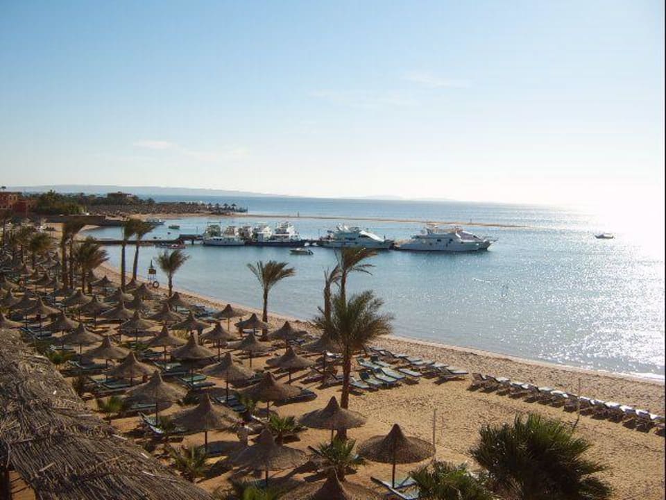 Blick vom Balkon Giftun Azur Resort