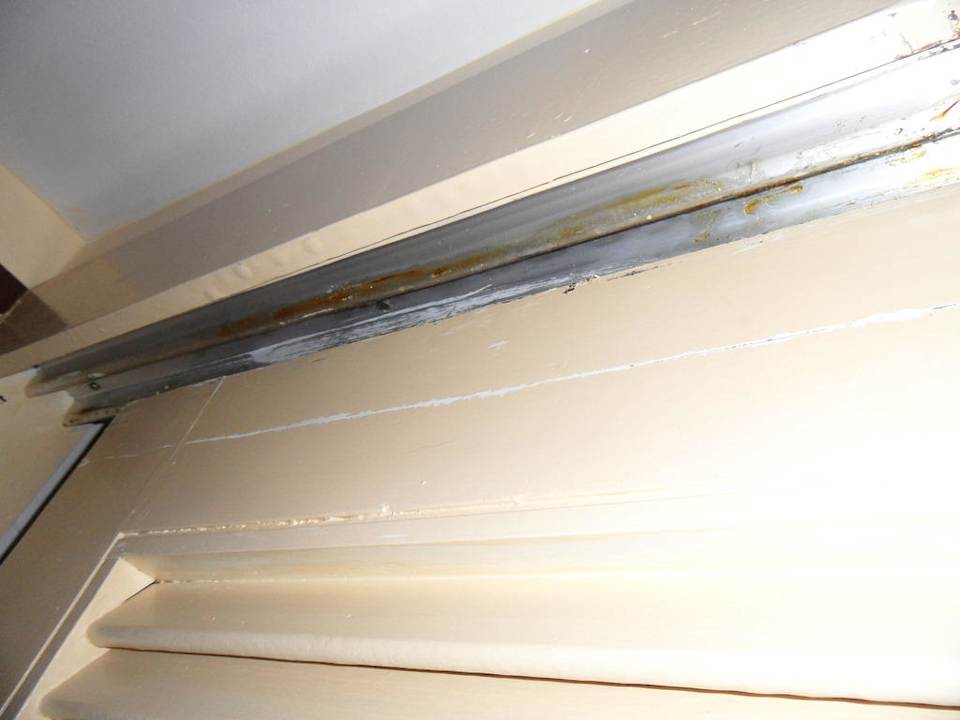 Verrostete Schranktür Starfish Cuatro Palmas