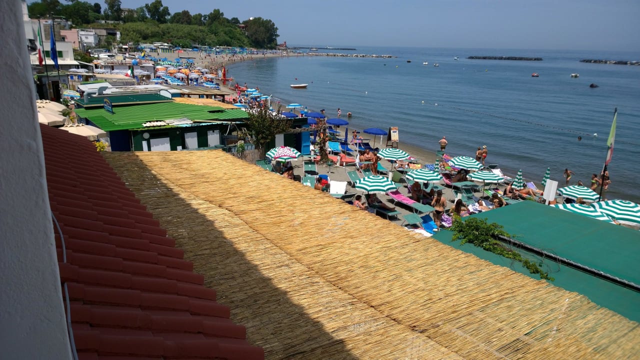 Blick vom Balkon Hotel Solemar Terme