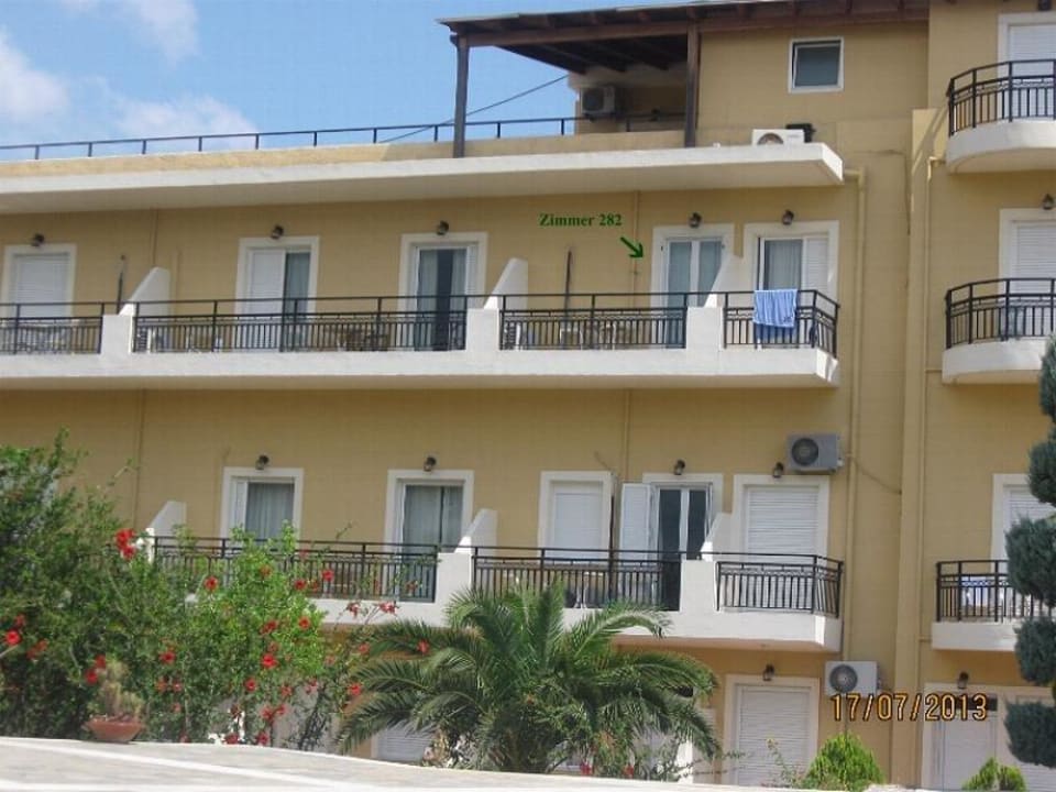 Zimmer 282, 2te Etage Vantaris Luxury Beach Resort