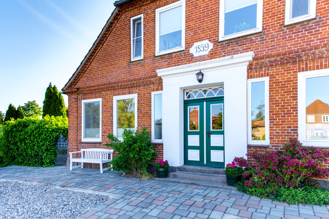 Außenansicht Ferienhäuser Bauernhof Haltermann Landurlaub mit Stil