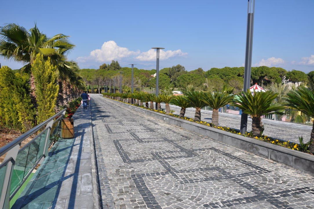 Zufahrtsbrücke zum Hotel  Maxx Royal Belek Golf Resort