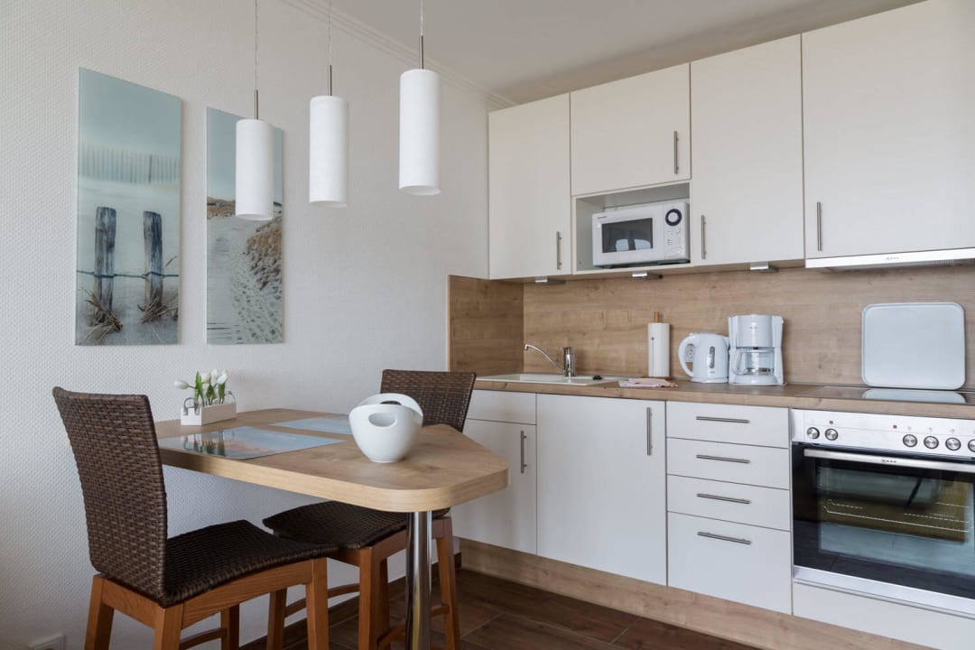 Whg. 29, Kochen & Essen Christiansen im Panoramahaus Duhnen