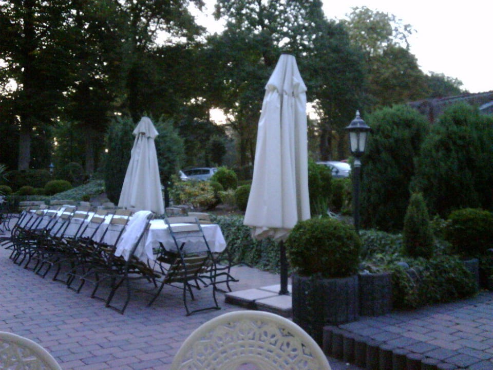 Der fürstliche Aussenbereich Hotel Fürstenberger Hof