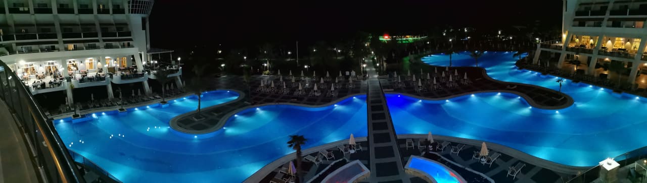 Ausblick Seaden Sea Planet Resort & Spa